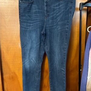 Banana Republic Women’s Dark Blue Jeans super stretch Legging 33/16